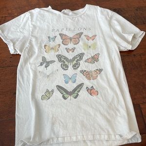 Urban outfitters butterfly oversized shirt